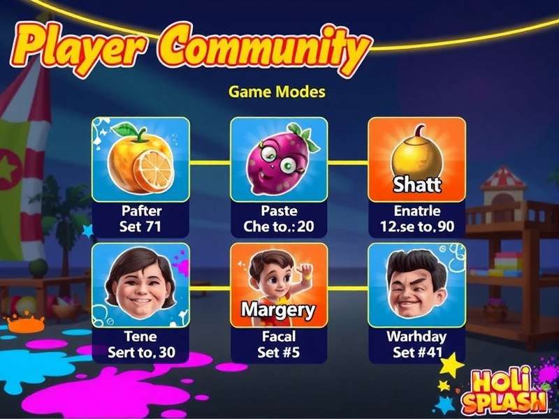 Holi Splash Fiesta Game Modes